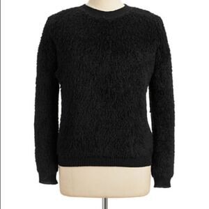 Weekend Max Mara Tigre Mohair-Blend Pullover-BlackMedium